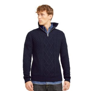 Jack & Jones BluNorth Knit High Neck Night Sky