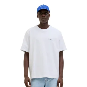 Jack & Jones Retiro Back Tee SS Crew Neck Bright White