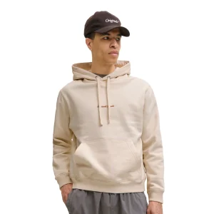 Jack & Jones Norrebro Emb Sweat Hood Antique White