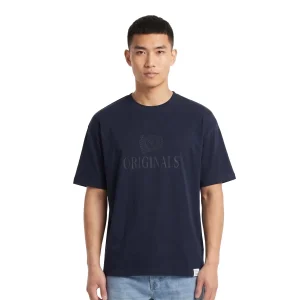Jack & Jones Frederiksberg Monogram SS Tee Sky Captain