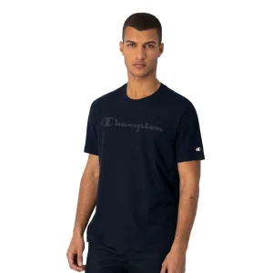 Champion Crewneck T-Shirt Blue