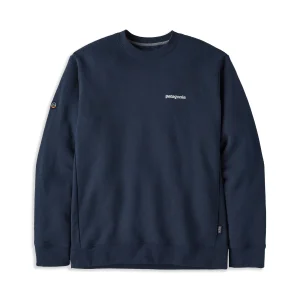 Patagonia Fitz Roy Icon Uprisal Crew Sweatshirt New Navy