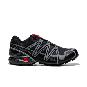 Salomon Speedcross 3 GTX Black/Asphalt/Flame Scarlet