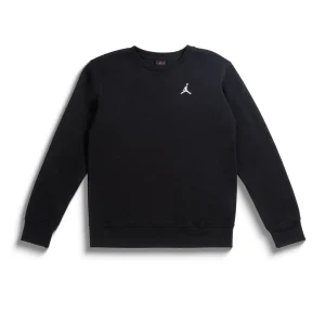 Nike Jordan Boys Brooklyn Fleece Essential Crew Black