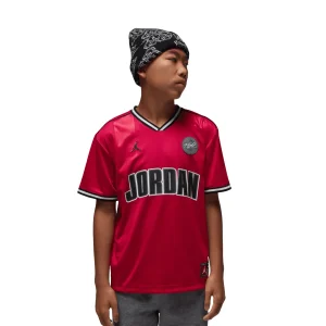 Nike Jordan Boys MJ Sport Jersey Gym Red
