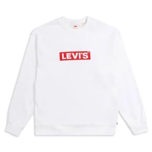 Levis LSE_T3 Relaxed Graphic C Crew Sweatshirt White