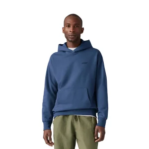 Levis The Authentic Hoodie Sargasso Sea Garment Dye