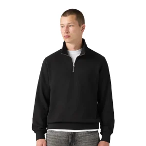 Levis Original HM 1/4 Zip Sweatshirt Mineral Black