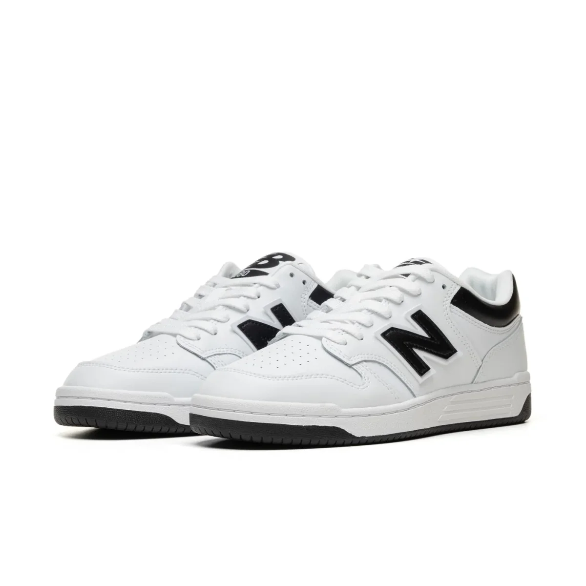 New Balance 480 White/Black - Image 4