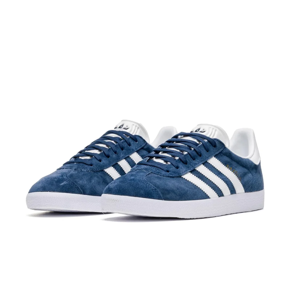 Adidas Gazelle Collegiate Navy/Footwear White/Gold Metallic - Image 4
