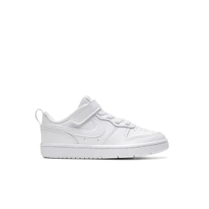 Nike Court Borough Low 2 (PS) White/White-White