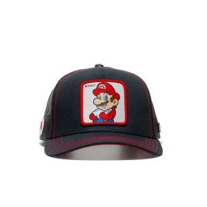 Capslab Super Mario Bros. Mario Cap Black