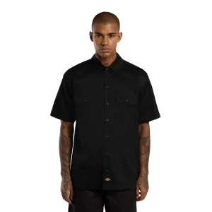 Dickies Work Shirt SS Rec Black