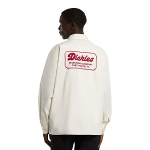 Dickies Lewistown LS Shirt Egret