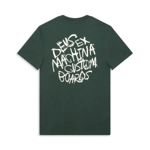 Deus Ex Machina Scrambler Tee Hunter Green