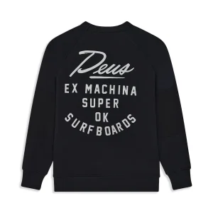 Deus Ex Machina Jethro Crew Black