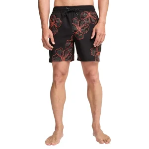 Billabong Sundays Layback 17" Short Black Print