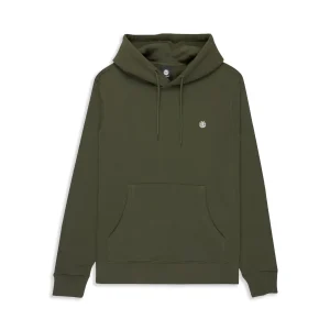 Element Icon Embroidery Hoodie Forest Night