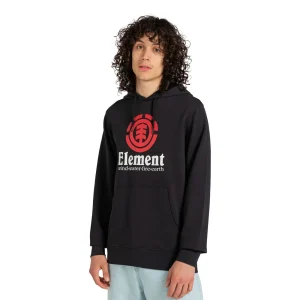 Element Vertical Hood Sweat Flint Black