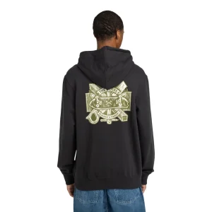 Element Timber Supply Hoodie Off Black