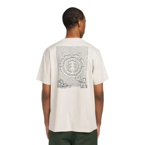 Element Job Done T-Shirt Oat Milk