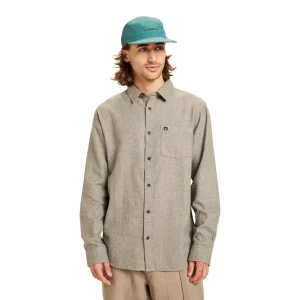 Quiksilver Motherfly Heather Shirt Grape Leaf