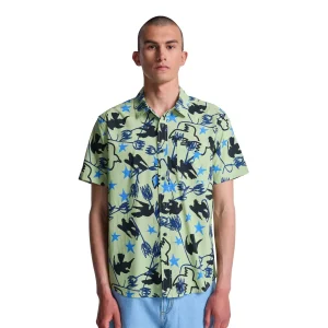 RVCA Antonia Figueiredo Dive In SS Shirt Beechnut
