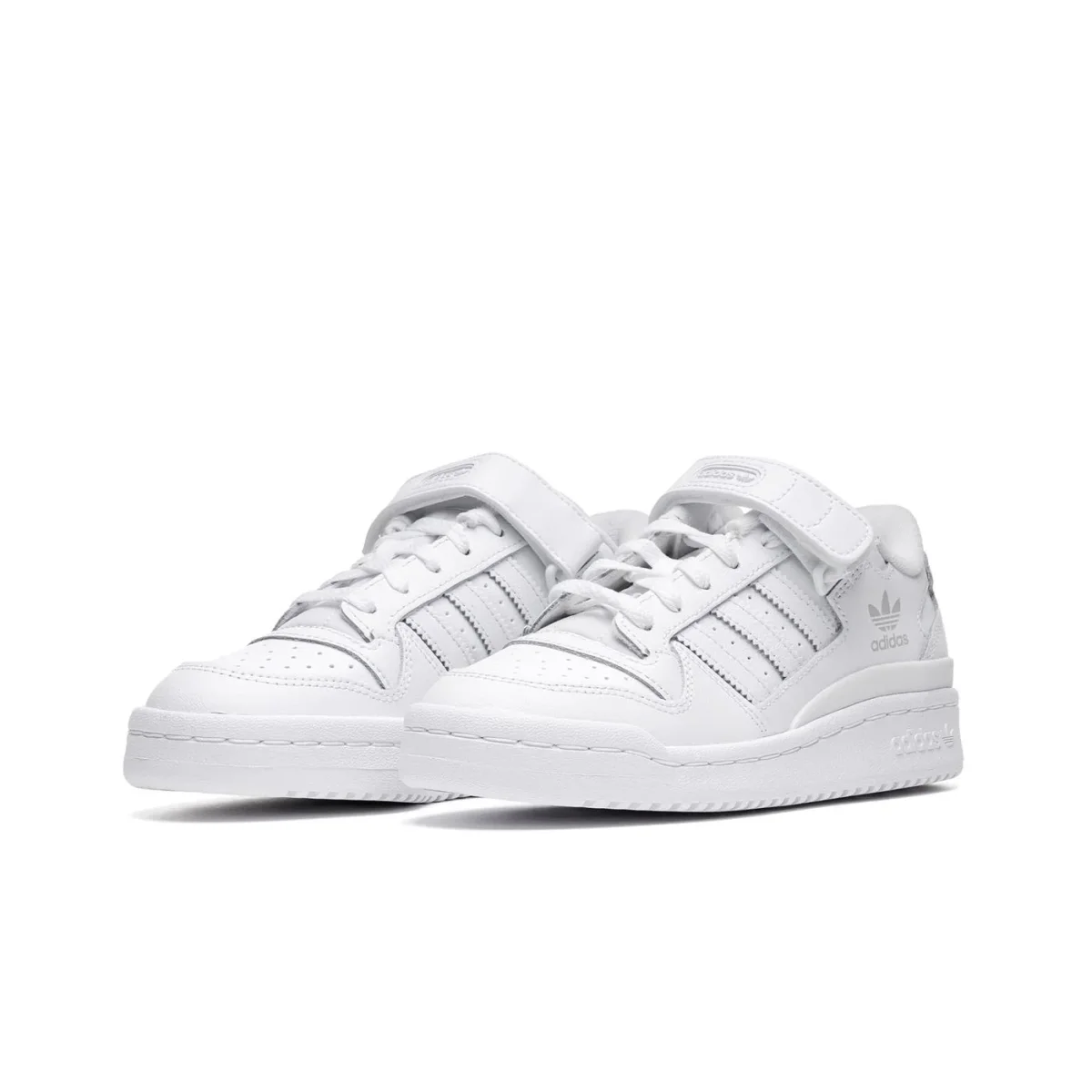 Adidas Originals Forum Low J Ftwr White/Ftwr White/White - Image 4