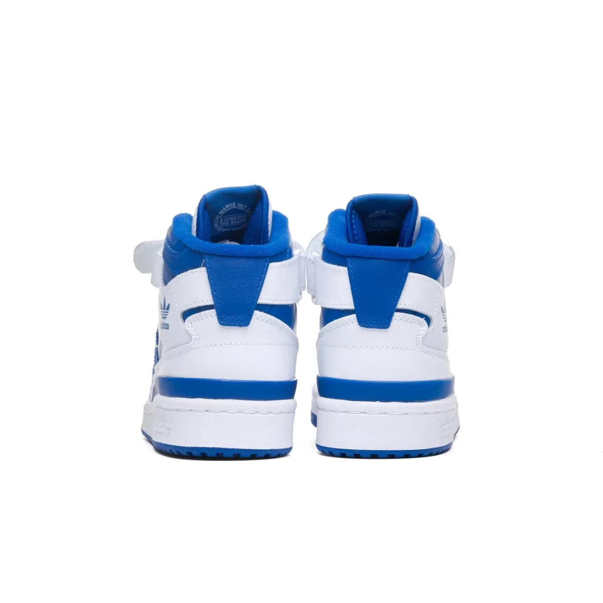 Adidas Originals Forum Mid J Ftwr White/Royal Blue/White - Image 5