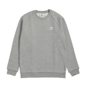 Adidas Essential Crew Medium Grey Heather