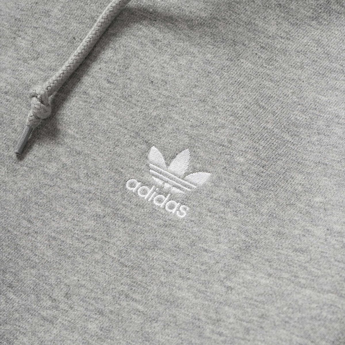 Adidas Essential Hoody Medium Grey Heather - Image 3