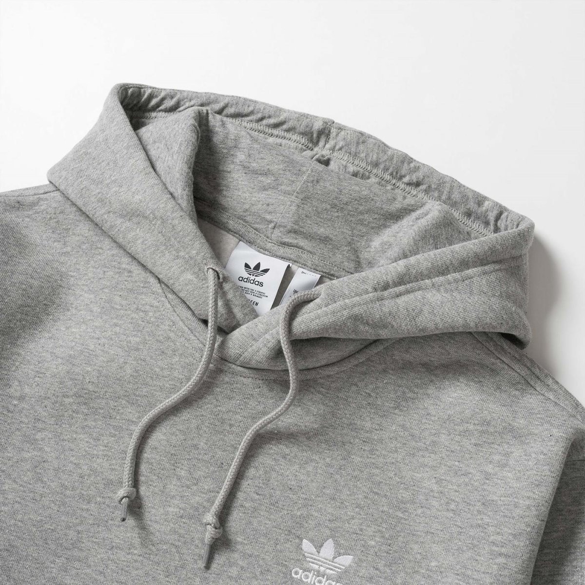 Adidas Essential Hoody Medium Grey Heather - Image 4