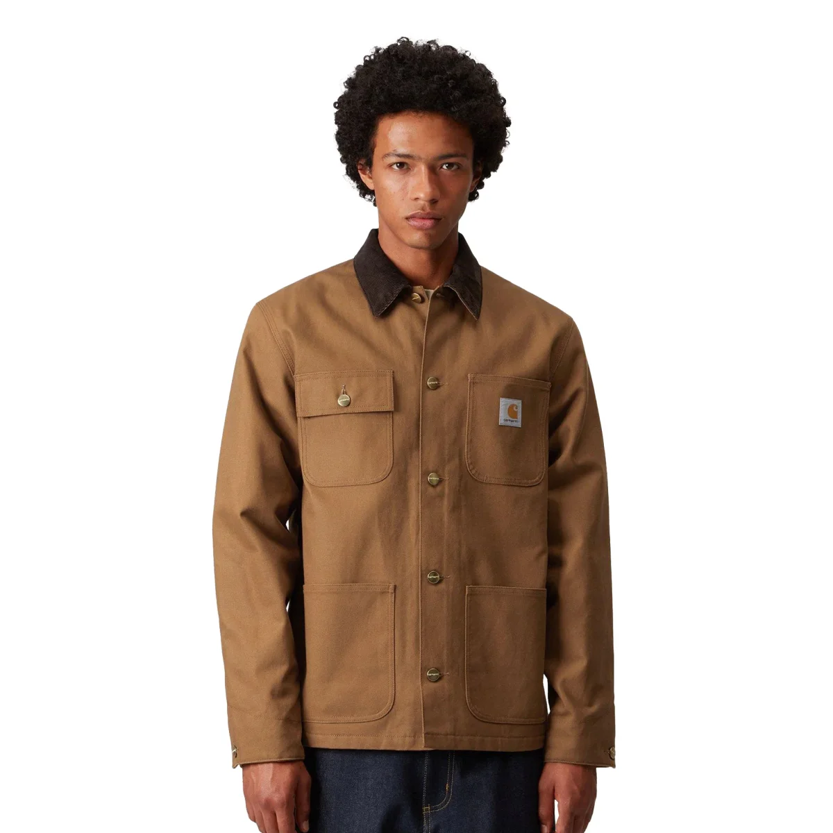 Carhartt WIP Michigan Coat Hamilton Brown/Tobacco rigid - Image 4
