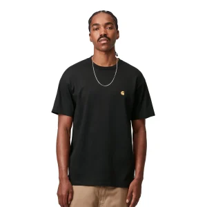 Carhartt WIP S/S Chase T-Shirt Black/Gold