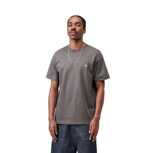 Carhartt WIP S/S Chase T-Shirt Porphyry/Gold