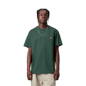 Carhartt WIP S/S American Script T-Shirt Kale Green