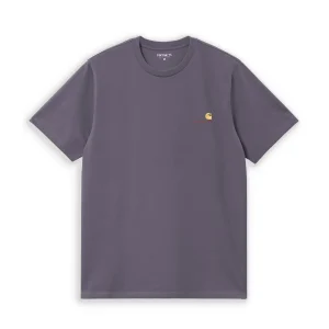 Carhartt WIP S/S American Script T-Shirt Shady Purple