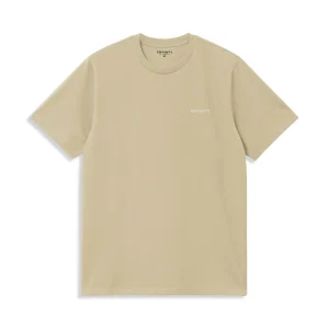 Carhartt WIP S/S Script Embroidery T-Shirt Barchan/White