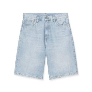 Carhartt WIP Landon Short Blue heavy worn bleached