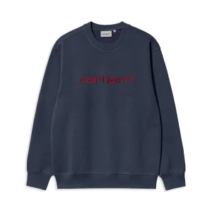 Carhartt WIP Carhartt Sweat Air Force Blue/Malbec