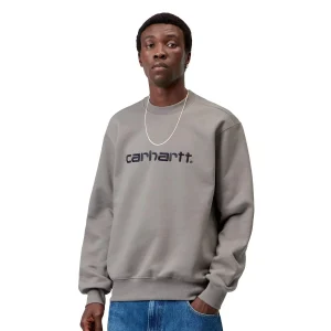 Carhartt WIP Carhartt Sweat Shady Grey/Dark Navy