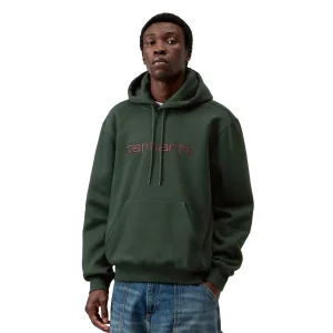 Carhartt WIP Hooded Carhartt Sweat Dark Scarab/Palisander
