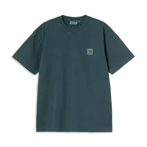 Carhartt WIP S/S Vista T-Shirt Deep Lagoon garment dyed