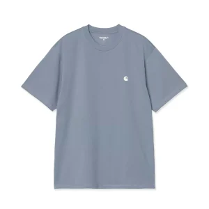 Carhartt WIP S/S Madison T-Shirt Velvet Blue/White