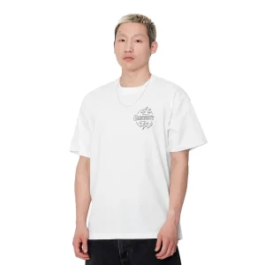 Carhartt WIP S/S Ablaze T-Shirt White/Black