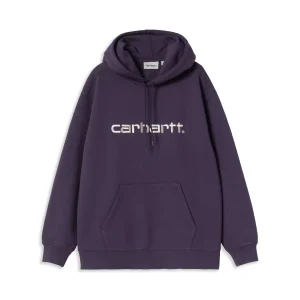 Carhartt WIP W Hooded Carhartt Sweat Lokers/Salt