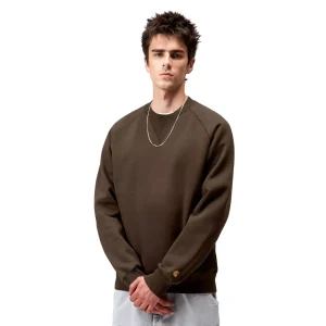 Carhartt WIP Chase Sweat Tobacco/Gold