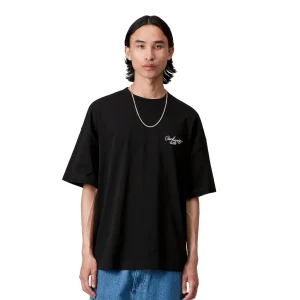 Carhartt WIP S/S Signature Script T-Shirt Black/White