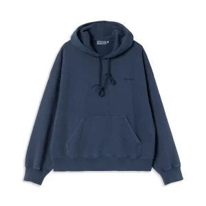 Carhartt WIP Hooded Benton Sweat Jupiter garment dyed