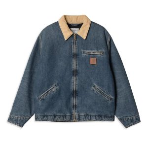 Carhartt WIP OG Detroit Jacket Blue/Dusty Hamilton Brown